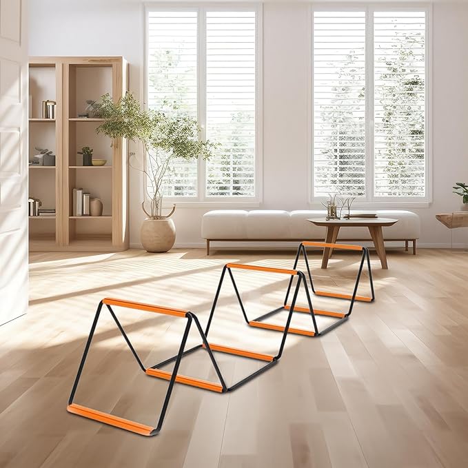 Football Agility Ladder Foldable Home Gym with Storage Bag Workout Ladder
