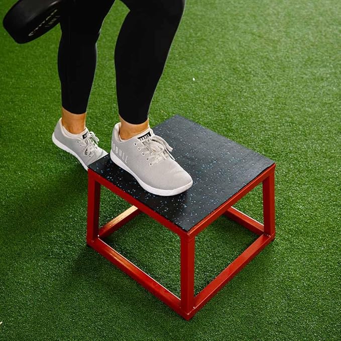 Titan Fitness Pro-Duty Plyometric Box Set, Anti-Slip Plyo Box Jump Platform, Home Gym Strength Training