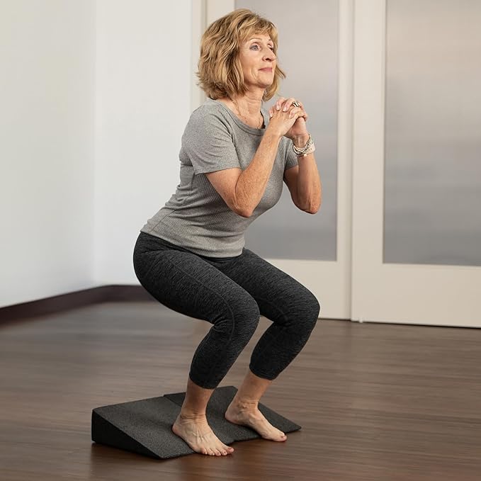 OPTP Slant (Pair) - Foam Wedge Incline Slant Boards - Stretching Equipment for Calf and Ankle Rehabilitation - Foot Wedges for Exercise, Achilles Tendonitis, Plantar Fasciitis, and Shin Splints