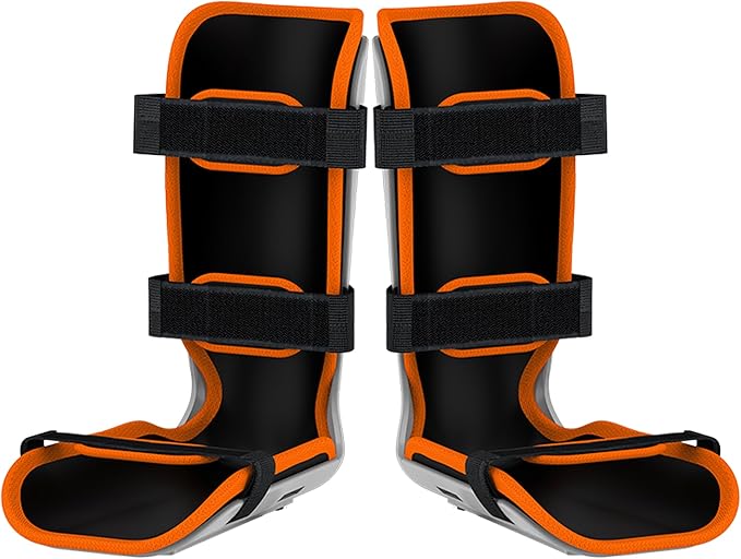 Leg Support Protective Gear for Pedal Exerciser and Exercise Bike,Universal Soft Splint Bracket Training Equipment ，1 Pair