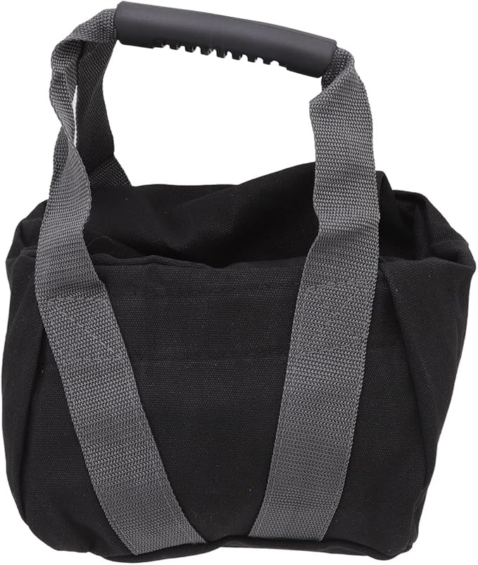 Adjustable Heavy Duty Kettlebell Sandbag, Losing Weight Yoga Sandbags, Workout Sandbag Ergonomic Handle Easy Carry 12 Oz Canvas for Exercise Yoga Gym Training