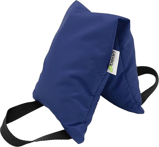 Yoga Sand Bags for Working Out - Reinforced Nylon Fabric Exercise Weight Bag with Double Handles for Secure Grip - Weighted Fitness Equipment for Yoga, Pilates & Training - Made in USA, 10 lbs