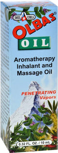 Olbas Therapeutic, Aromatherapy Inhalant and Massage Oil, 0.32 fl Ounces. Pack of 3