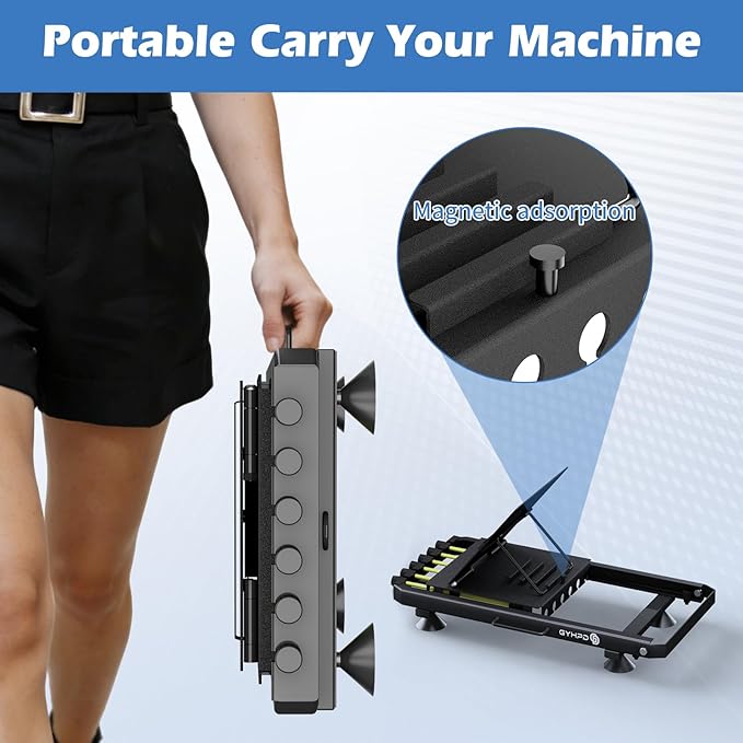 2026 New in-Bed Leg Press Machine for Rehab, Adjustable Low-Impact Leg Strength Trainer, Leg Exercise Equipment with Lumbar Pillow and 4 Bottom Suction Cups, 6 Resistance Levels up to 100 lb