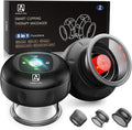5-in-1 Cupping Kit for Massage Therapy, 12 Levels Smart Dynamic Cupping Set with Red Ligh-t Therapy&Heat Penetrates for Targeted Pain Relief, Knots, Aches, Muscle Soreness - 2Pcs(Black&Black)