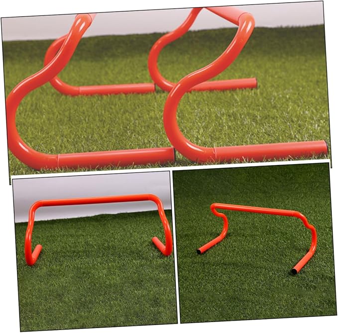 VICASKY 3pcs Detachable Hurdle Rack for Speed Agility Training Portable Sturdy Hurdles for Athletes Soccer Basketball