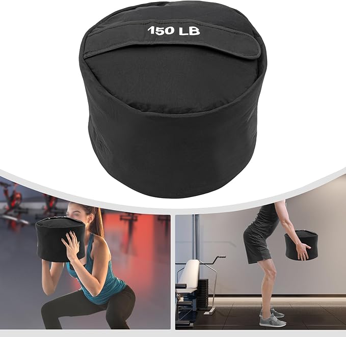Sandbag Workout Bag, 150LBS Exercise Gym Fitness Strength Training Bag for Deadlift, Presses, Carries, Lunges, Throws, Squats