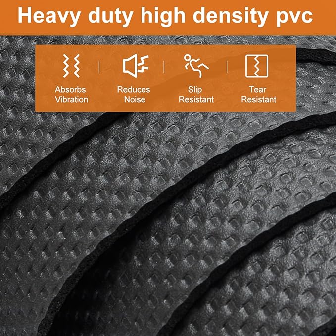 Treadmill Walking Pad Mat for Carpet Floors,Folding Treadmill Mat for Hardwood Floors,for Under Exercise Bike, Exercise Equipment Mat,Reduce Noise Shock Absorption