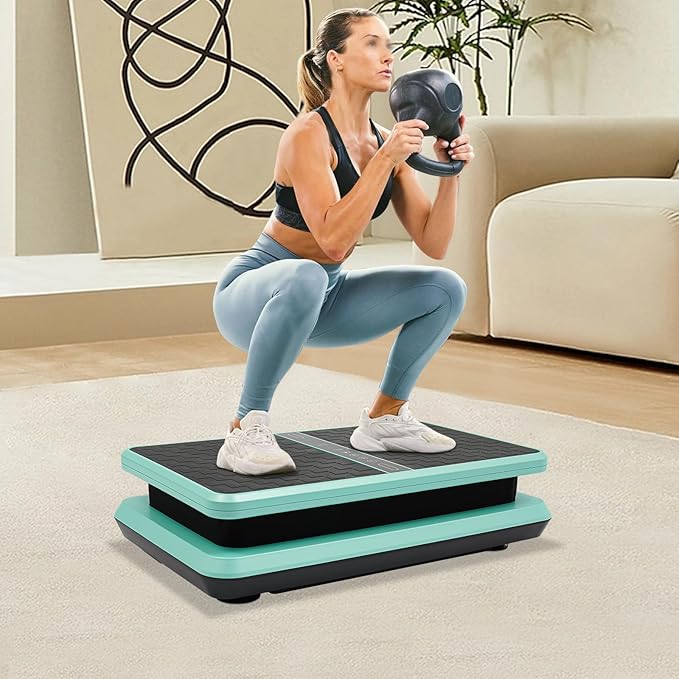Vibration Plate Exercise Machine Vibration Platform Machines Full Body Vibration Plates for Lymphatic Drainage 450 Lbs Capacity Vibrating Plate for Women & Men Whole Body Weight Loss