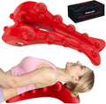 Trapezius Trigger Point Massager, Occipital Release Tool, Cervipoint Trigger Point Massager Silicone, Relieve Pain in The Diamond Shaped Muscles of The Neck and Upper Back (red)