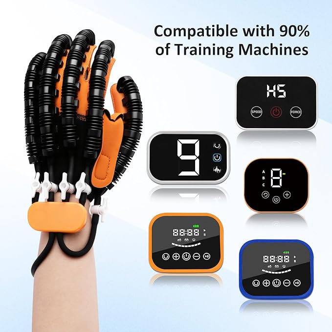 Rehabilitation Robotics Gloves Replacement & Interface Accessories, Stroke Hand Recovery Finger Exerciser Gloves, Not Including Main Device
