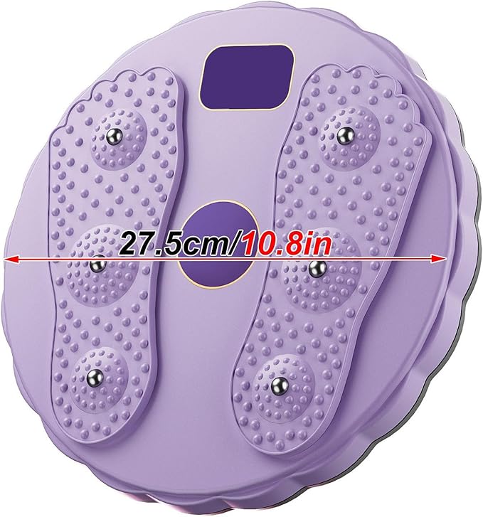 Twister Exercise Machine, Twist Board for Exercise, Non-slip Bottom, Stable Load-bearing Capacity, Quiet Rotation, Suitable for Core Muscle Training