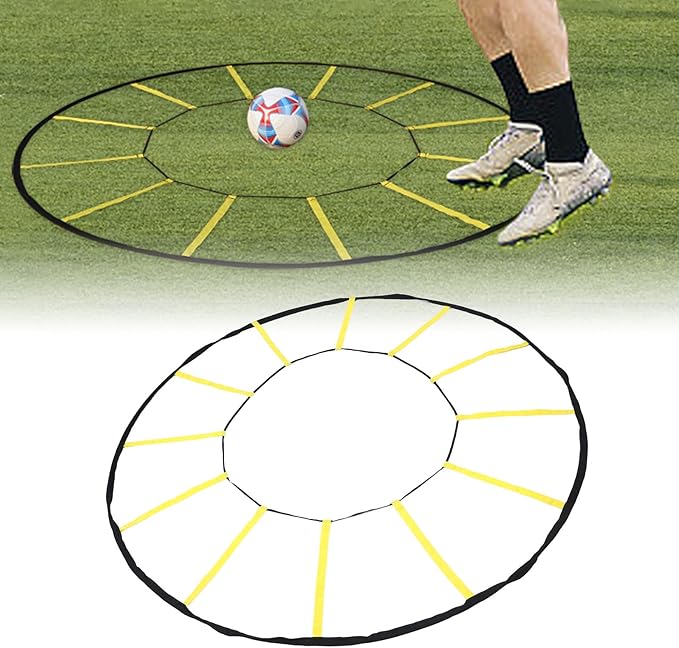Agilitys Trainer, Circle Speed and Agilitys Ladder for High Intensity Reactive Footwork Drills and Skills, A Circular Piece of Training Equipment That Changes The Way Move
