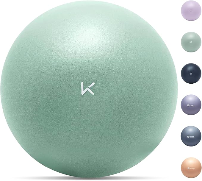 KEEP Exercise Ball Anti-Burst - Thickened Yoga Ball Pilates Ball for Physical Therapy, Fitness Ball for Workout, Core Strength and Physical Therapy
