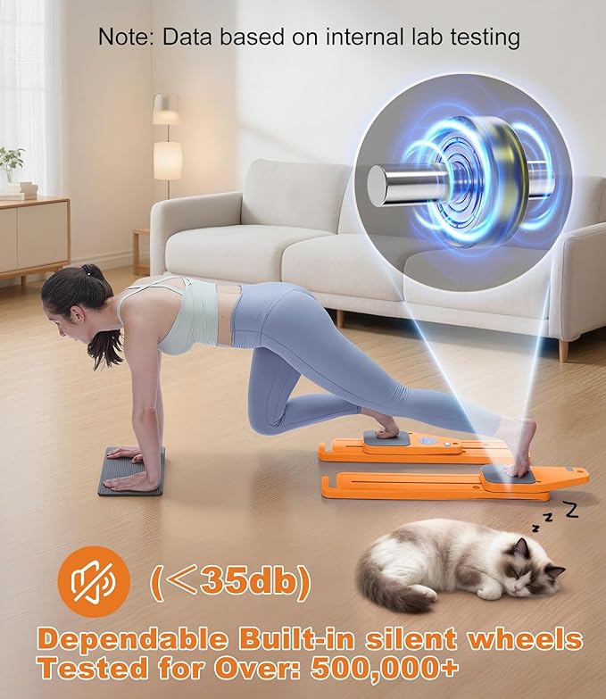 Pilates Board, 12 in 1 Mini Plilates Reformer Set, Multifuncional Portable Pilates Reformers Board for Home Workout, Free Combination 100+ Exercise Mode