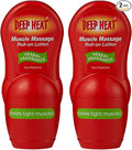 Deep Heat Muscle Massage Roll-On Lotion 50Ml (Pack of 2)