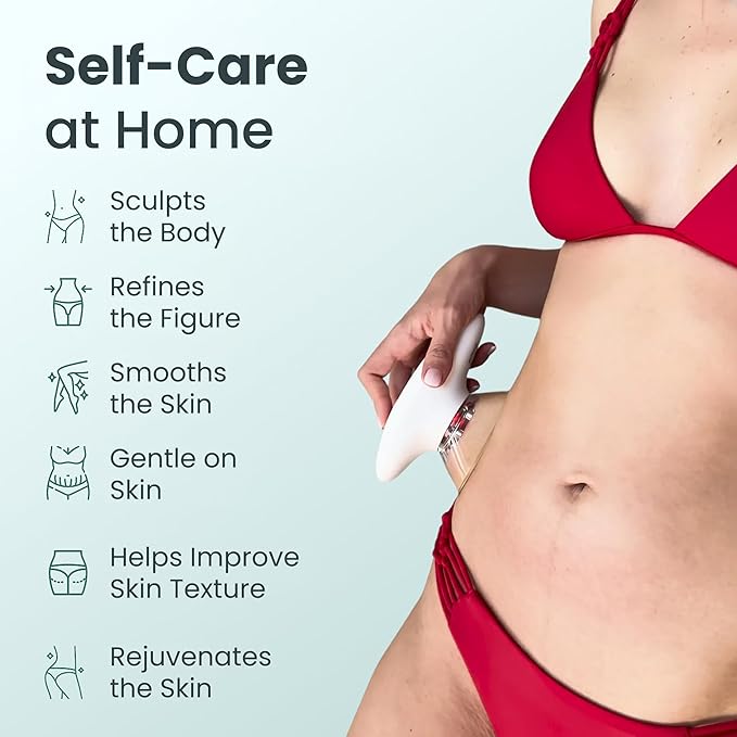 SCULPIFLEX - The Original Massage Tool to Help Improve Appearance of Firm Skin on Stomach and Thighs, Patented Technology, Gentle on Skin, Easy to Use