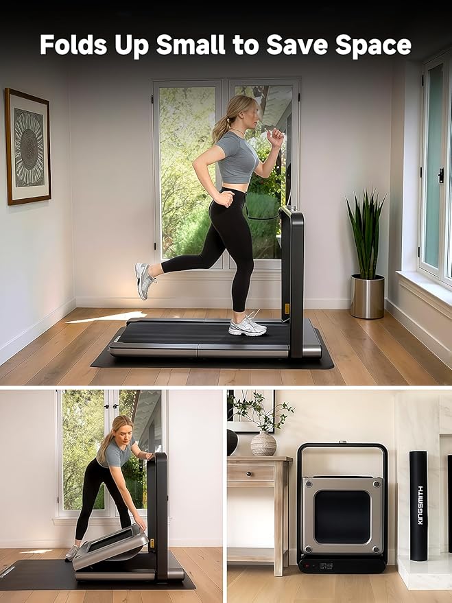 WALKINGPAD X Series Folding Treadmills for Home, Smart Vertical Fold, LED Display, No Assembly