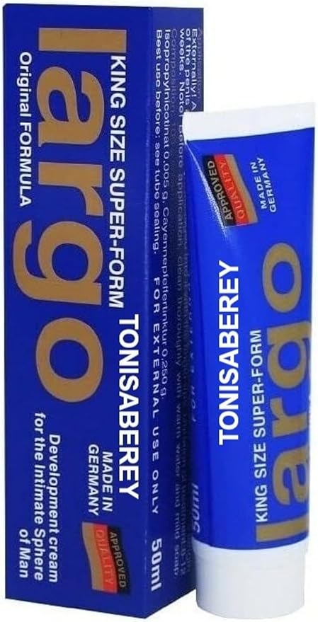 Largo Original Formula King Size Super-Form Massage Gel, Made in Germany