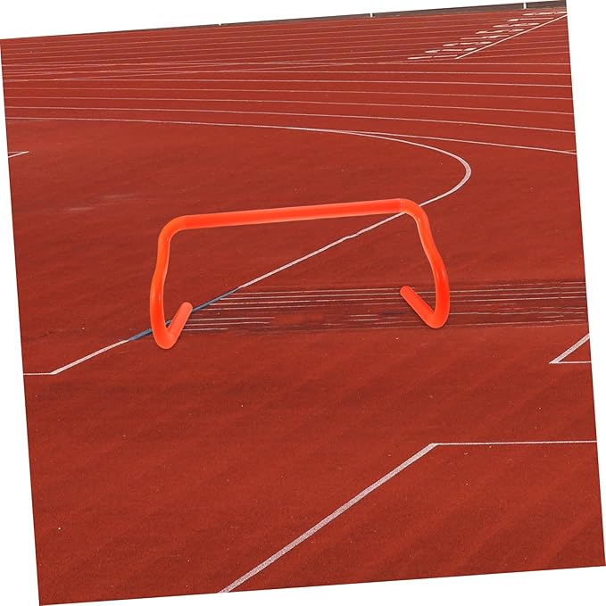 Toyvian Portable Detachable Hurdles for Agility Training Lightweight PVC Jumping Hurdle Set Speed Training Equipment for Football and Soccer Outdoor Fitness
