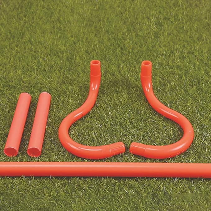3pcs Adjustable Speed Hurdles for Agility Training Lightweight Portable Hurdles for Athletes and Sports Activities Like Soccer Basketball and Football