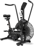 Exercise Bike | Magnetic & Air Resistance Exercise Bike | Adjustable Dual-Action Handlebars | APP-Connected Home Cardio Equipment