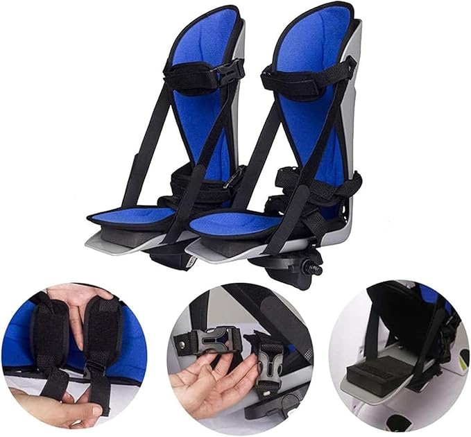 Leg Support for Motorized Pedal Exerciser and Electric Mini Exercise Bike,Fixed Leg Brace,Foot Splints for Electronic Physical Therapy and Rehab Bike Handicap 1 Pair,S