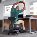 Yoga Ball Chair,Yoga Ball，Exercise Ball, Yoga Ball Chair Exercise Ball Chair for Office Classroom Home Yoga Ball Chair for Adults Pregnancy Ergonomic Balance Seat with Back