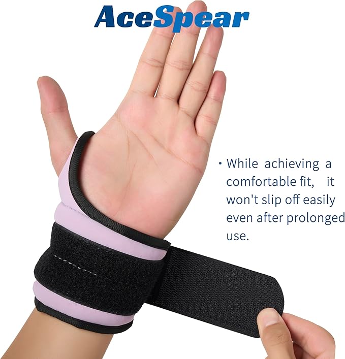 AceSpear Wrist Weights with Thumb Loops Lock for Men Women 1lb*2 2lbs*2 3lbs*2 Ankle Weights Weighted Gloves for Running Strength Training Walking Exercises
