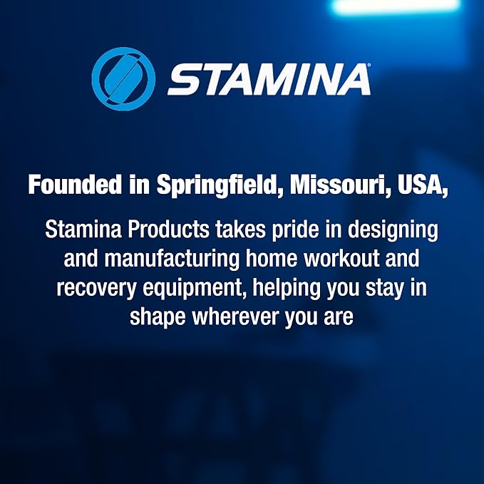 Stamina Magnetic Exercise Bike 345 - Fitness Bike with Smart Workout App - Exercise Bike for Home Workout - Up to 250 lbs Weight Capacity