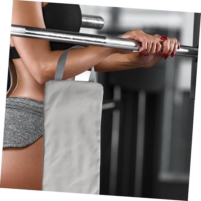 Milisten Workout Training Sandbag Sturdy Handles Versatile Fitness Sandbag for Strength and Endurance for Home Gym Exercise Grey