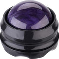 Manual Massage Ball Pain Relief Back Roller Massager Self Massage Therapy & Relax Full Body Tools for Sore Muscle Joint Pain Essential Oils or Lotion Relax (Purple)