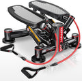 KeppiFitness Steppers for Exercise at Home, Stair Stepper with Resistance Bands for Home Cardio Exercise - FITSTEP Series