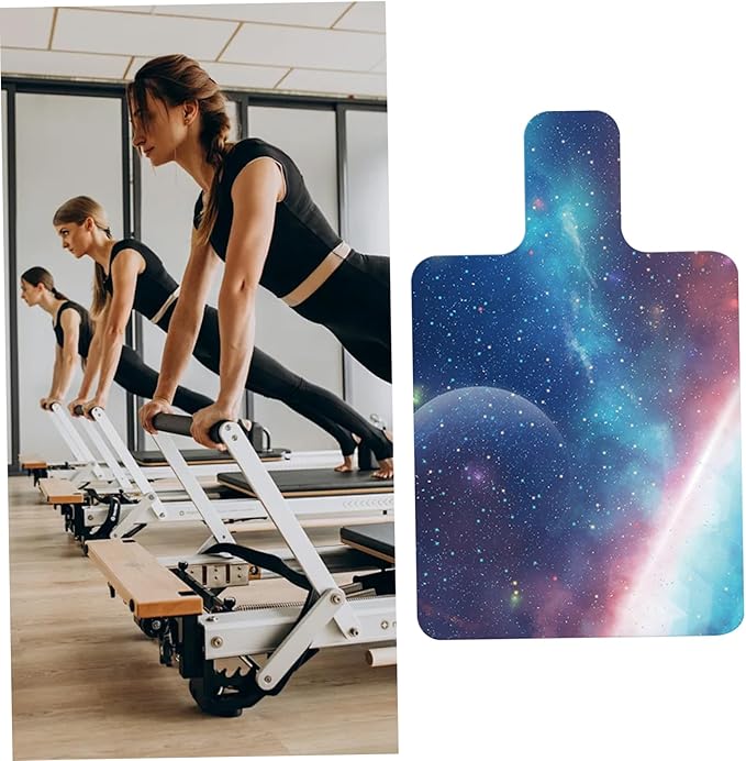 Pilates Mat 39''x24'' Non Slip Pilates Mat Sweat Absorbent Foldable and Portable Exercise Easy to Clean Accessories for Exercising Gym