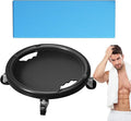Abdominal Wheel Board, 360 Degree Rotatable Core Training Slider, Multifunctional Ab Roller Wheel, Abdominal Exercise Slider with Knee Pad, for Full Body Workout Cross Training Gym Home