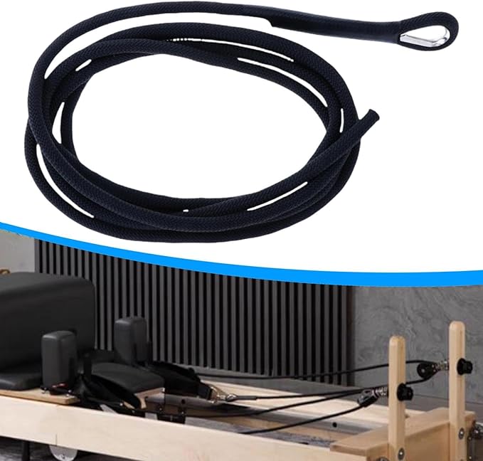 Pilates Reformer Pull Rope 109.45inch Replacement Strap for Core Bed, Studio & Home Gym Equipment