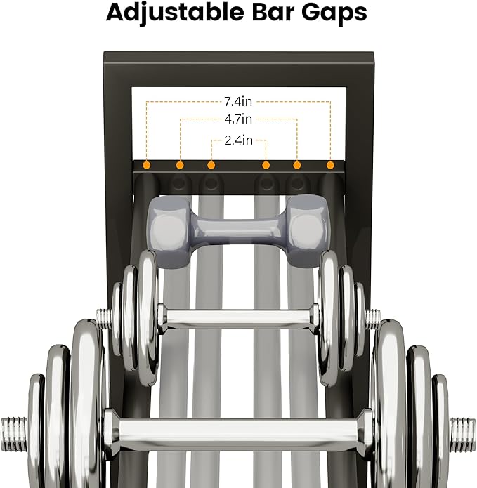 Dumbbell Rack, Adjustable weight Rack Stand, Extended Base Weight Storage for Home Gym, Space-Saving Fitness Equipment Organizer