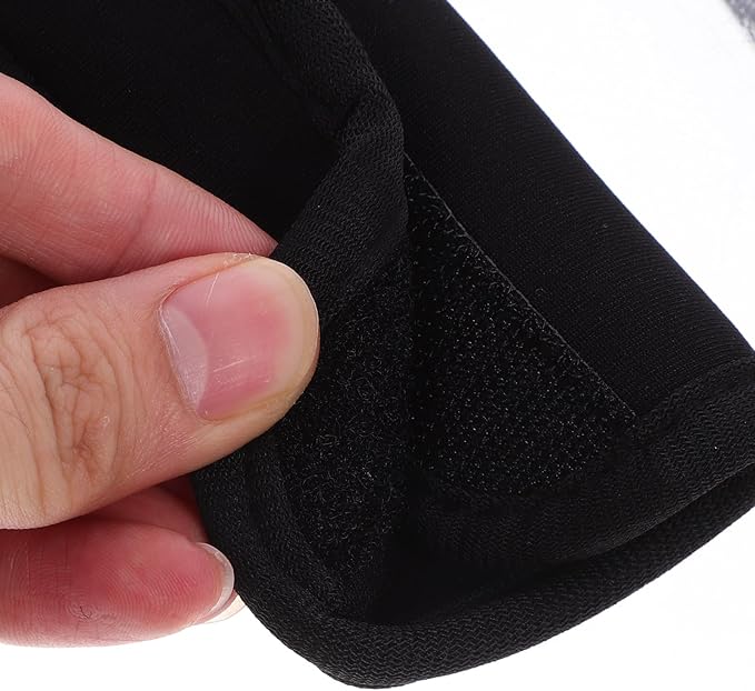 balacoo 3pcs Detachable Anti-Slip Pull-up Handle Grip Sleeves Barbell Pad Set Dumbbell Cushion Protective Pads for Doorway Gym Essentials