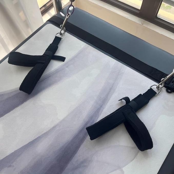 2 Pieces Pilates Straps Yoga Straps Reformer Strap Fitness Belts for Adults Home