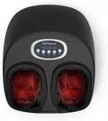 Snailax Shiatsu Foot Massager with Heat, FSA Eligible, Kneading, Compression, Vibration, Feet Massage Machine for Plantar Fasciitis, Neuropathy, Foot Warmer, Gifts for Women Men,Size 13