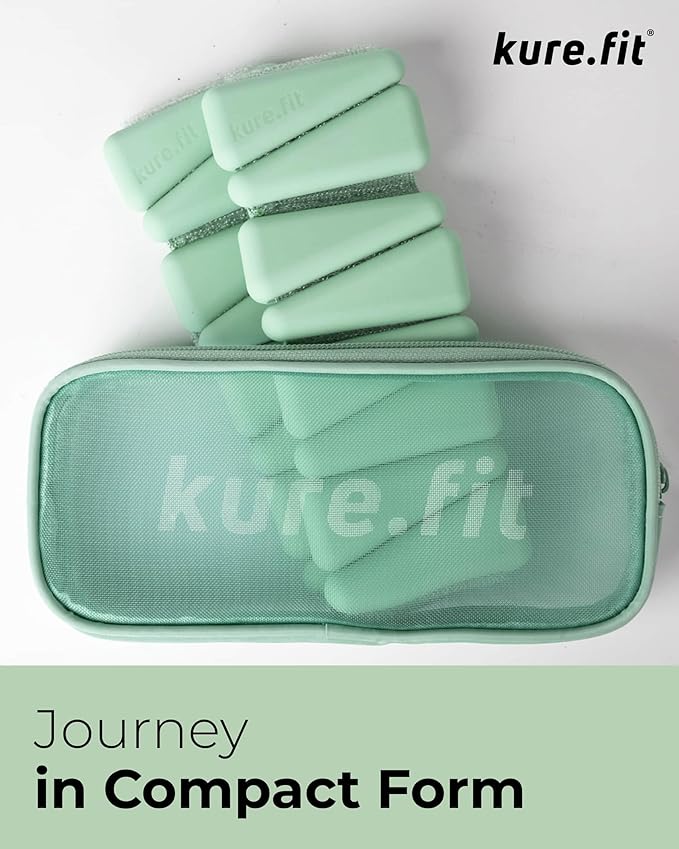 Pilates Weight | Wrist & Ankle Weights for Women | Weighted Bangles | 1LB/ 2LB Each (Set of 2)