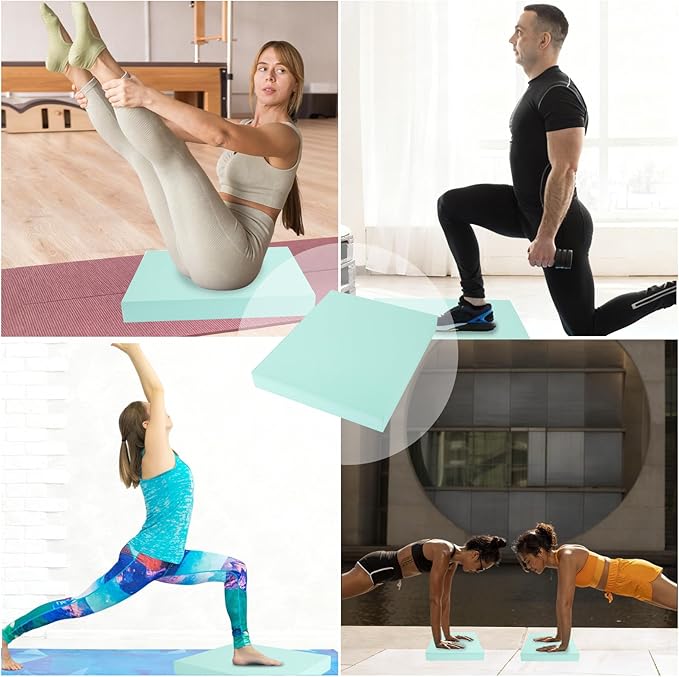 Balance Pad – Stability Trainer for Balance, Stretching, Physical Therapy, Exercise, Mobility, Rehabilitation and Core Training Non-Slip Closed Cell Foam Premium Balance Pad Knee Pad