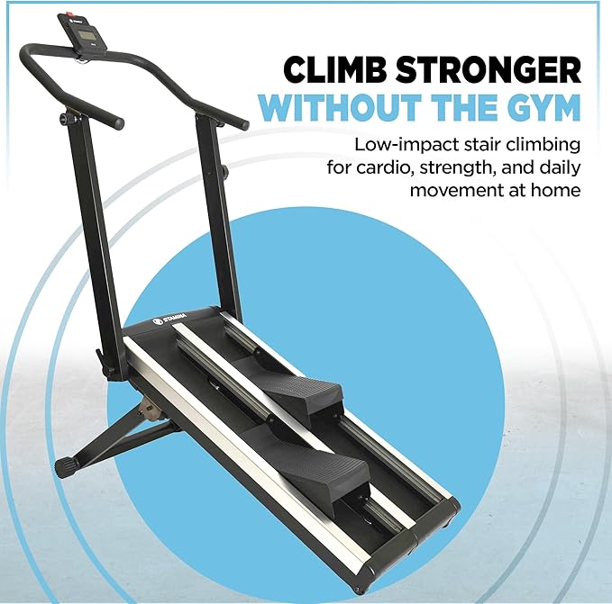 Stamina Climber, Compact Exercise Machine for Home Workout
