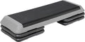 ZenStyle 43" Adjustable Aerobic Stepper Bench with 4/6/8 Inch Risers, Non-Slip Surface for Cardio, Strength Training & Home Fitness Workout