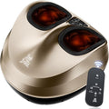 BOB AND BRAD Foot Massager Machine with Heat and Remote, Fits up to Size 14, FSA Eligible HSA Shiatsu Deep Kneading Foot Massager for Plantar Fasciitis and Neuropathy