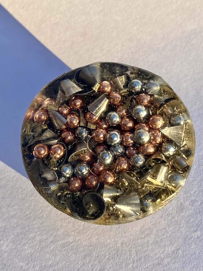 Blue Kyanite Orgone Generator Energy Accumulator 7.83Hz/432Hz/528Hz/Advance Harmonics Many Beautiful Ingredients! (Blue Kyanite)