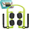 COZLOW 3 in 1 Lymphatic Drainage Massage Tool - Back Massager - Cellulite Roller - Arm + Leg Muscle Trigger Point Myofascial Release