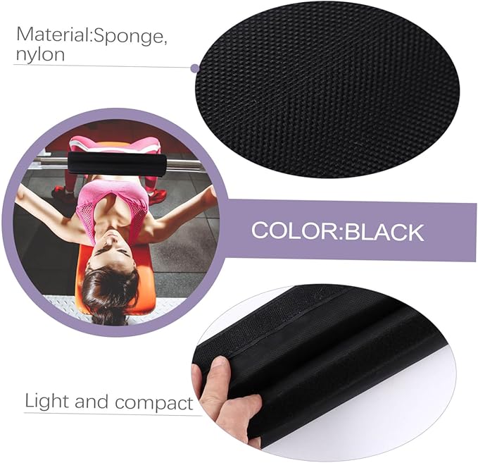 Happyyami Neck Pad for Squat Barbell Cushion Shoulder Support Slip Matte Finish Comfortable for Lifting