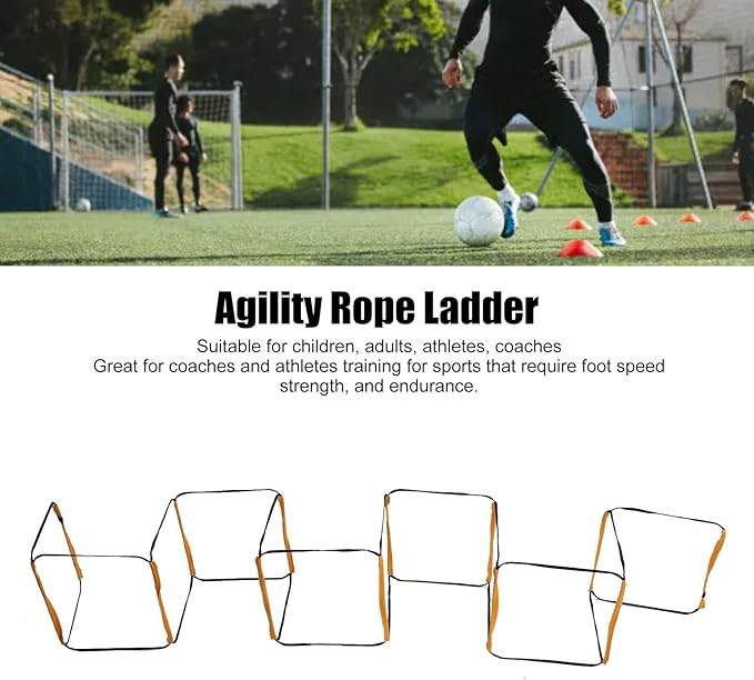 Agility Ladder Speed Training Ladder Ideal for Soccer Football Training