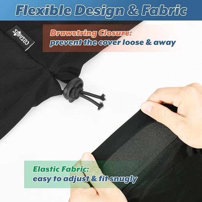 Cosmos Vibration Plate Cover Stretchy Dust Guard Sleeve for Vibration Plate Machine Protector Dust Cover Compatible with Life-pro Body Vibration Plate for Fitness Gym Weight Loss Shaping Home Exercise